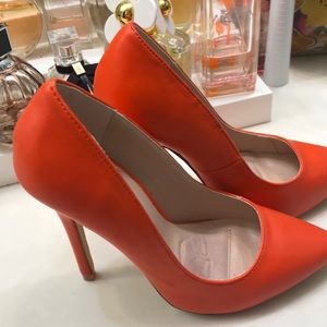 Orange heels